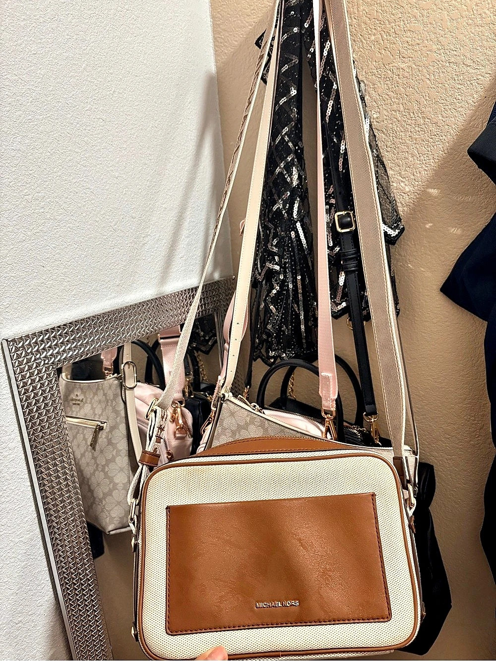 Michael Kors Colorblock Crossbody Bag Like New